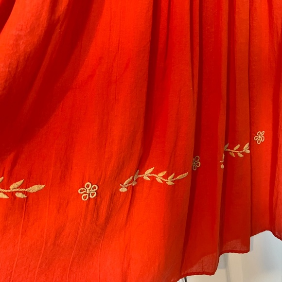 Vintage Mexican Oaxacan Gauze dress Small - Picture 5 of 8